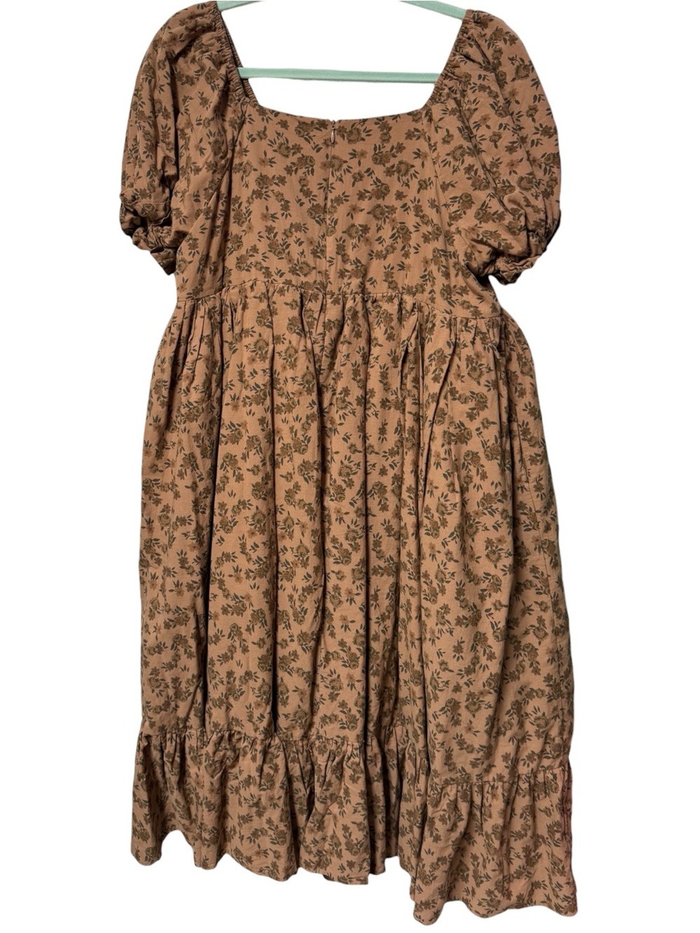 NWOT Ivy City & Co Coco Brown Floral Dress XL - Picture 3 of 8
